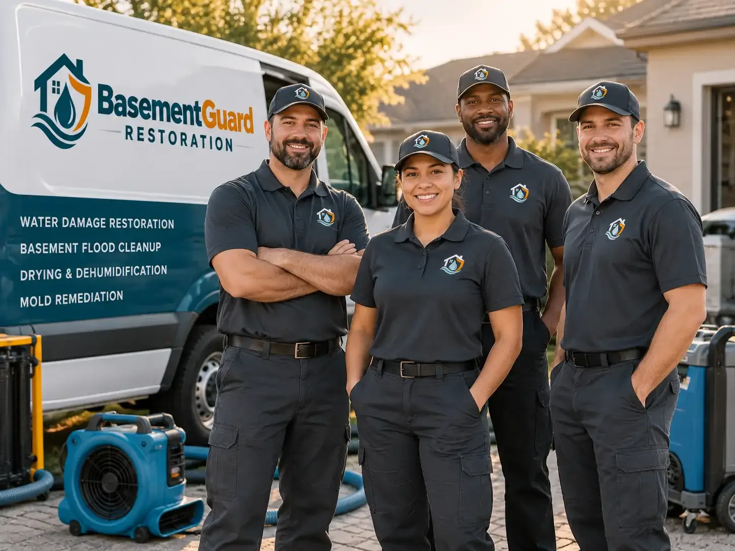 Basement Water Damage Restoration company in Friesland, WI